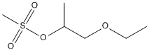 Molecular Structure of 453548-96-4 (2-Propanol, 1-ethoxy-, methanesulfonate)